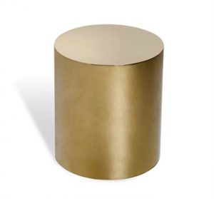 Aubrey Cylinder in Brass